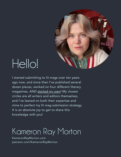 Kameron's Guide to Lit Mags